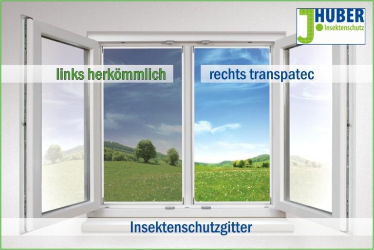 transpatec Insektenschutz für Fenster + Türen